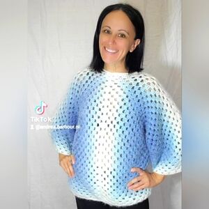 RIL Granny Stitch Sweater - Crochet Medium/large in Womens.